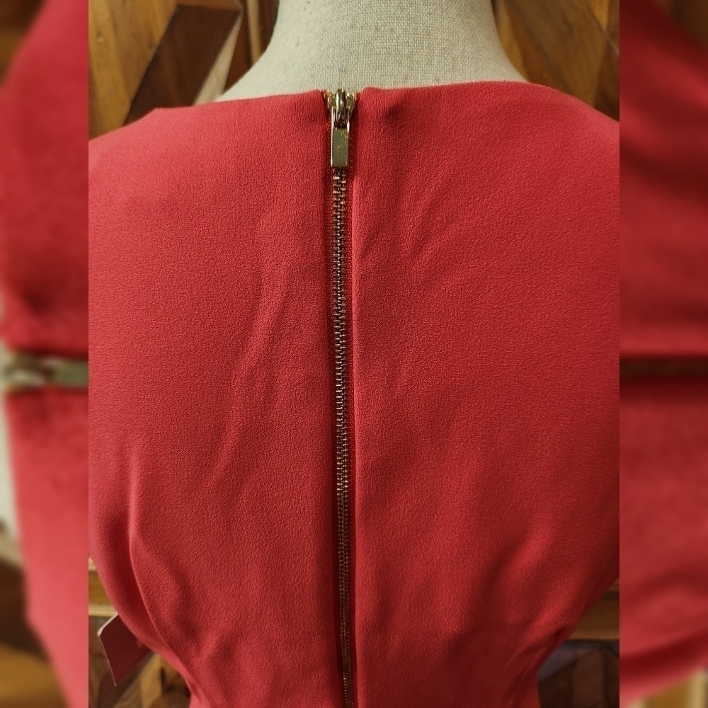 Marc New York Salmon Fit And Flare Dress Sz 12 - Picture 5 of 7